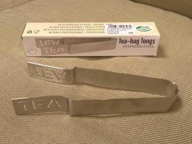 Teebeutel Zange