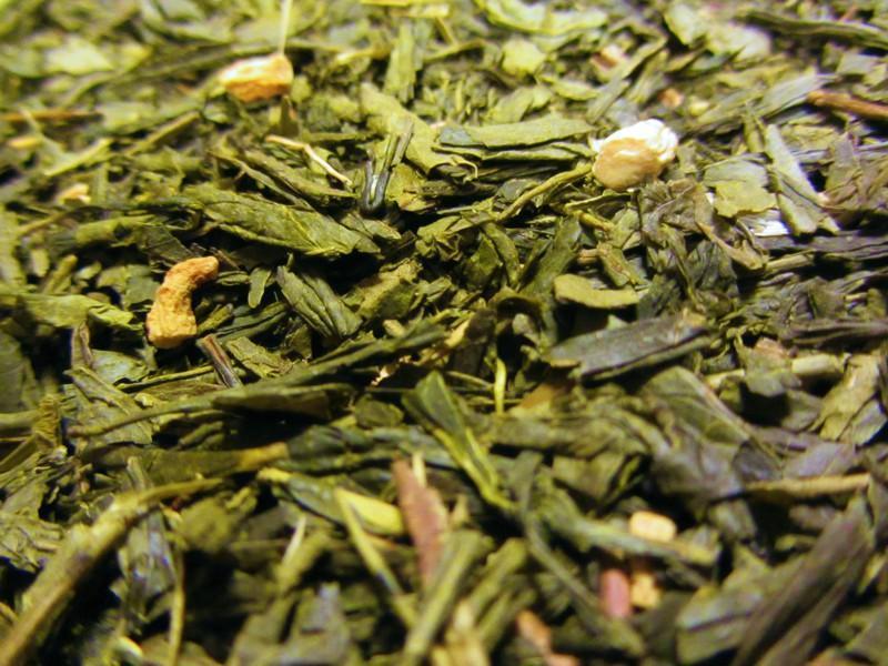 Grüner Tee mit Gingseng