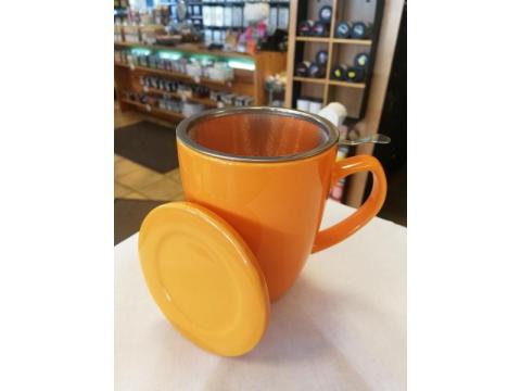 Kräuterteetasse orange