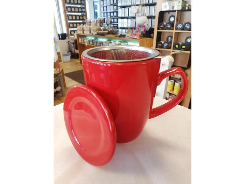Kräuterteetasse rot